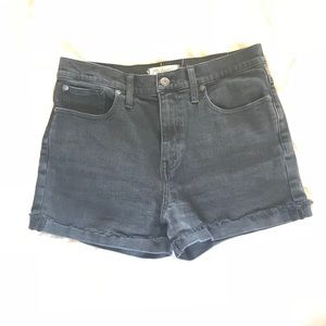 Faded black Madewell shorts size 29
